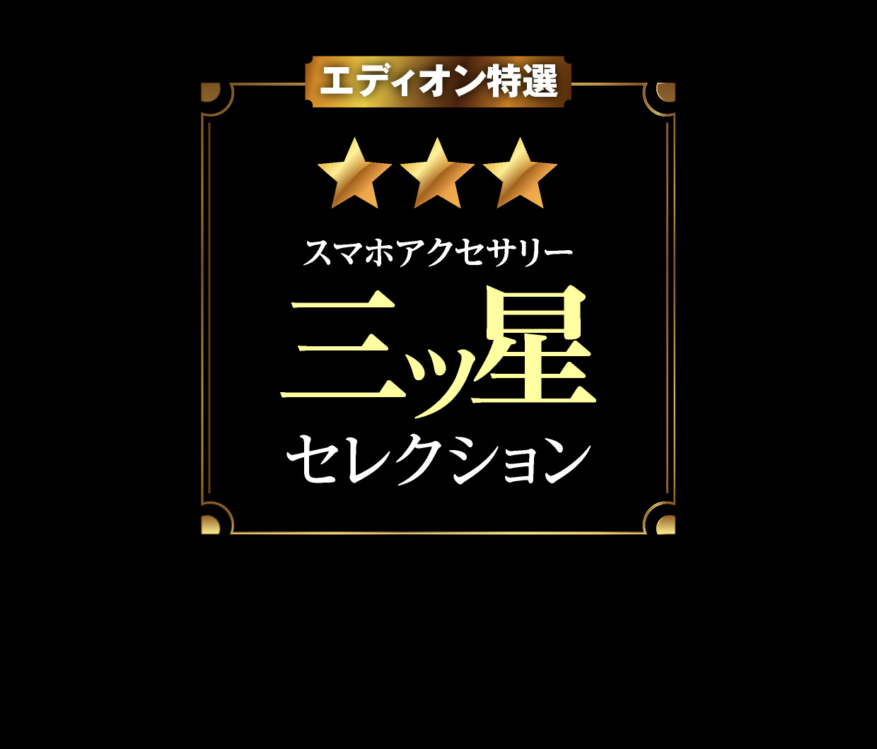 エディオン特選 三ツ星セレクション