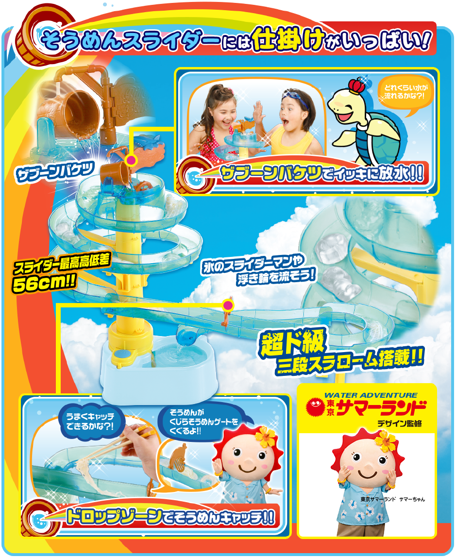 そうめんスライダー エクストラネオ 特長