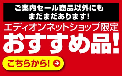 ネットショップ限定おすすめ品