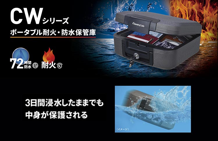 ポータブル耐火保管庫