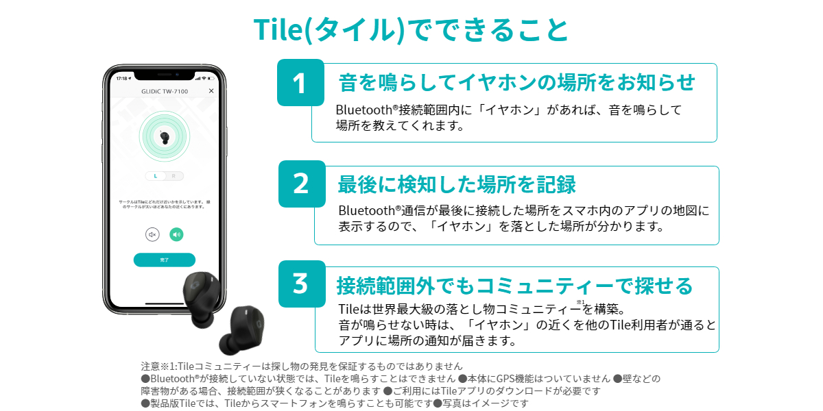 Tileでできること