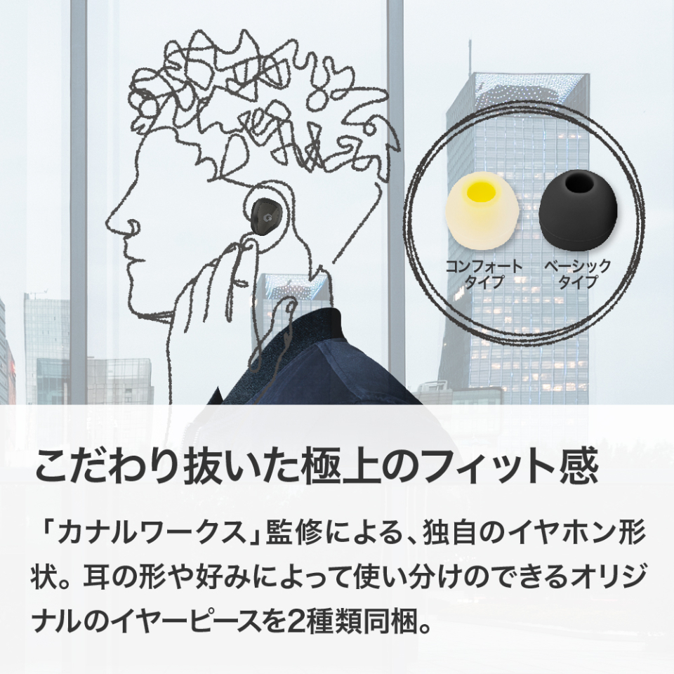 こだわり抜いた極上のフィット感