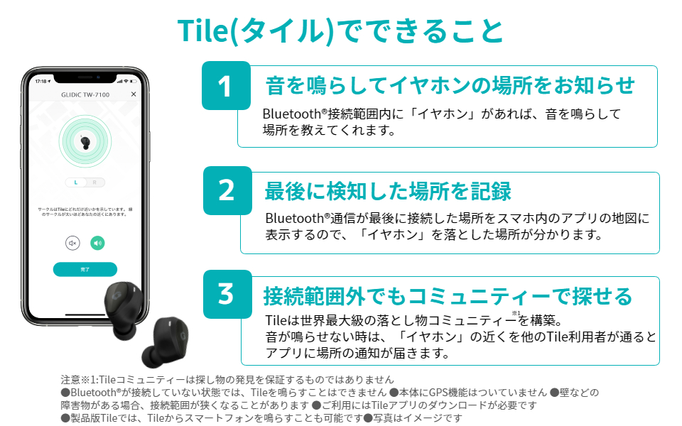 Tileでできること
