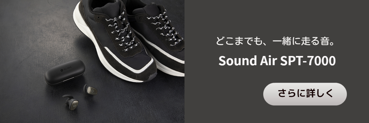 どこまでも、一緒に走る音。Sound Air TW-6000~