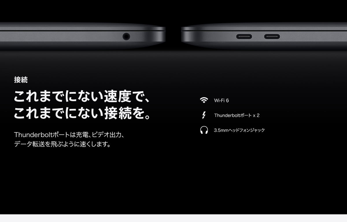 接続 これまでにない速度で、これまでにない接続を。