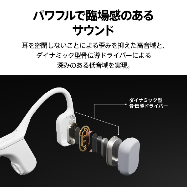 パワフルで臨場感のあるサウンド