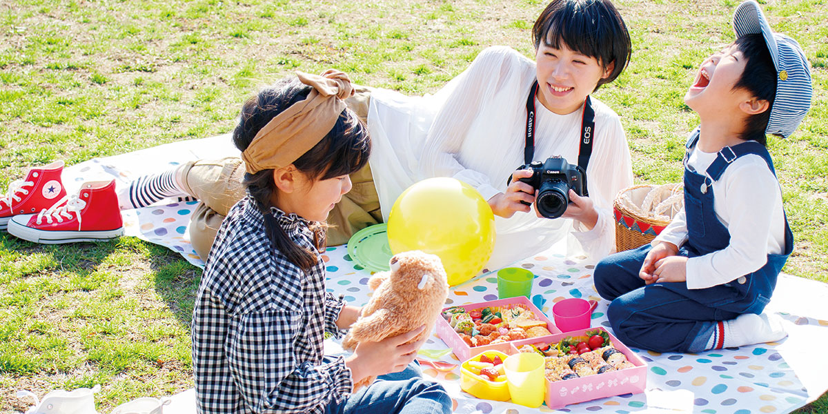 子ども写真も、SNSライフも