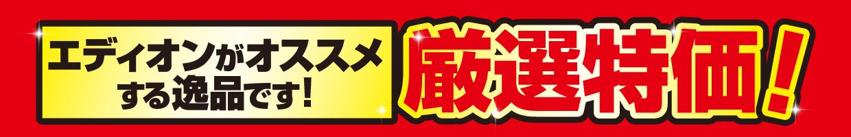 厳選特価品