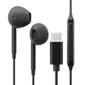 PGA USB Type-C ステレオイヤホン ブラック PG-SEIE2BK1