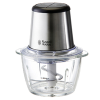 大石アンドアソシエイツ 4ブレードミニチョッパー(0．5L) Russell Hobbs シルバー 7820JP