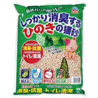 アースペット しっかり消臭するひのきの猫砂 森林からの贈りもの(7L) ｼﾂｶﾘｼﾖｳｼﾕｳｽﾙﾋﾉｷﾉﾈｺｽﾅ7L
