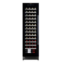 デバイスタイル 【左開き】60本収納ワインセラ- Angelshare sシリ－ズ ブラック ANGELSHARES60L