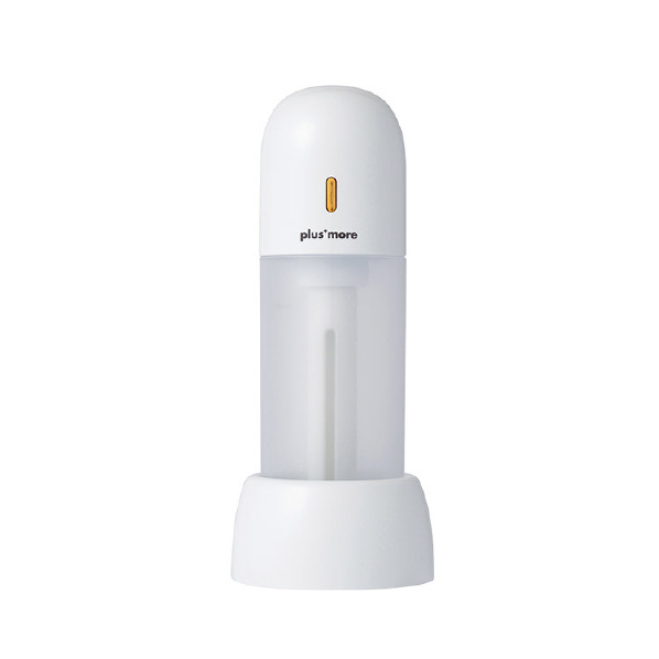 Life on Products 充電式3WAYポータブル加湿器スタンド付 plusmore ホワイト PBAHF006-WH
