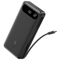 Anker Power Bank(20000mAh 87W Built-In USB-C ケーブル) ブラック A1383N11