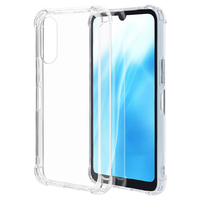ラスタバナナ arrows We2(F-52E/FCG02)用ハイブリッドケース 衝撃吸収型 TPU×PC クリア 7987ARWE2HPSCL