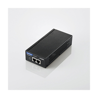 エレコム IEEE802．3af/at対応 PoEインジェクター ブラック EIB-UG01-PL2