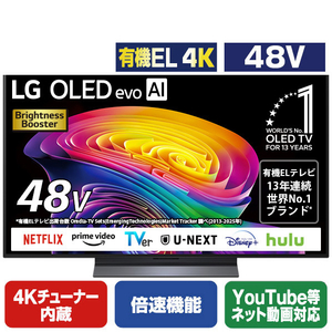 LGエレクトロニクス 48V型4Kチューナー内蔵4K対応有機ELテレビ OLED48C6PJA