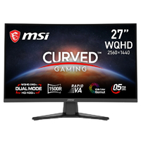 MSI 27型液晶ディスプレイ ブラック MAG-275CQDF-X24