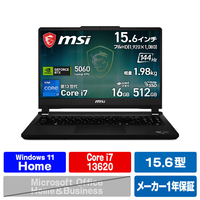 MSI ノートパソコン Cyborg 15 C13W プラチナグレイ CYBORG15-C13WFO-5899JP