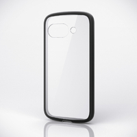 エレコム Google Pixel 9a用TOUGH SLIM LITE ハイブリッドケース フレームカラー ブラック PM-P251TSLFCBK
