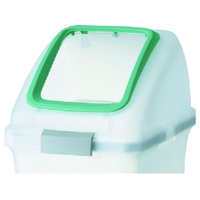 山崎産業 屋内用屑入れ リサイクルトラッシュ SKL-70用 角穴蓋 緑 FC251HG-4414527
