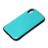 PGA iPhone X用ハイブリッドタフケース ブルー PG-17XPT08BL