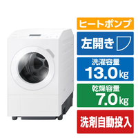 東芝 【左開き】ドラム式洗濯乾燥機 e angle select ZABOON ルナホワイト TW-137XE6L(W)