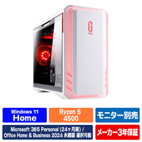 マウスコンピューター デスクトップパソコン e angle select GTUNE ホワイト DGA5A60ED161F3WHB