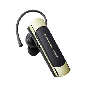 エレコム 耳掛け型 Bluetooth(R)ワイヤレスヘッドセット ゴールド LBT-HS21MPGD2-イメージ8