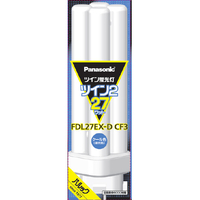 パナソニック ツイン蛍光灯 ツイン2(4本束状ブリッジ) 27形 クール色 パルック FDL27EXDCF3