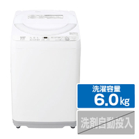 SHARP 6kg全自動洗濯機 ホワイト系 ES-GE6K-W