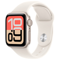 Apple Apple Watch SE 3(GPSモデル)- 40mm Apple Watch SE 3 スターライトアルミニウムケースとスターライトスポーツバンド - S/M MEH34J/A