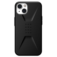 URBAN ARMOR GEAR iPhone 13用耐衝撃ケース UAG CIVILIAN ブラック UAG-IPH21MA-C-BK