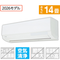 東芝 「工事代金別」 14畳 エアコン e angle select 大清快 V-Xシリーズ RAS-V401E6XWS