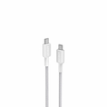 Anker 高耐久ナイロン USB-C & USB-C ケーブル(1．8m) ホワイト A81F6N21