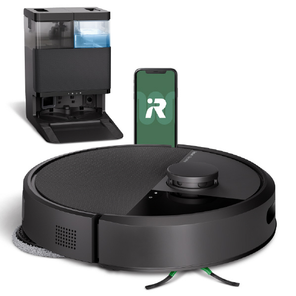 iRobot Roomba Plus 405 Combo ロボット + AutoWash 充電ステーション ブラック G185060
