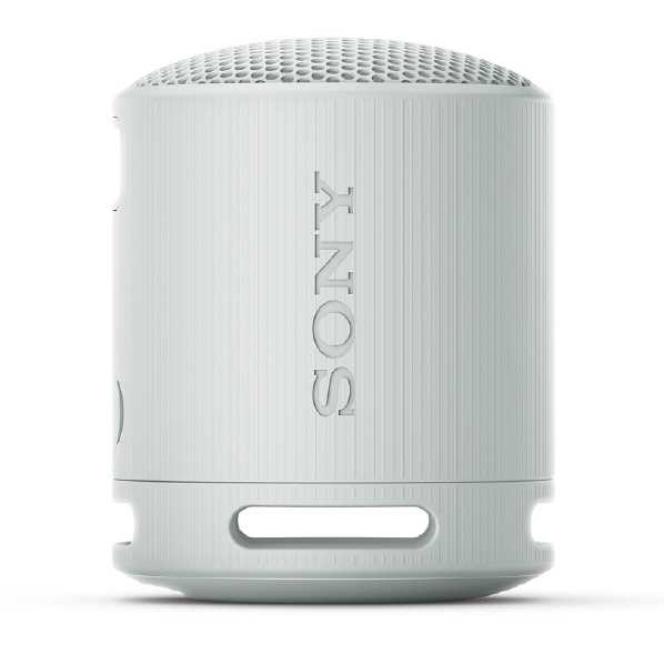 SONY ワイヤレスポータブルスピーカー ライトグレー SRS-XB100H