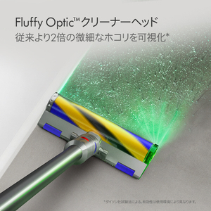 ダイソン サイクロン式コードレススティッククリーナー Dyson V12 Detect Slim Fluffy ニッケル/アイアン/ニッケル SV46 FF-イメージ4