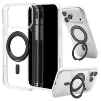 ラスタバナナ iPhone18 Pro Max/17 Pro Max用 ZEROSAFE CIRCLE クリア＊ブラック 9677IP6DZSCLBK