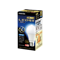 東芝 LED電球 E26口金 全光束810lm(7．3W一般電球タイプ) 昼光色相当 LDA7D-D-G/M60V1