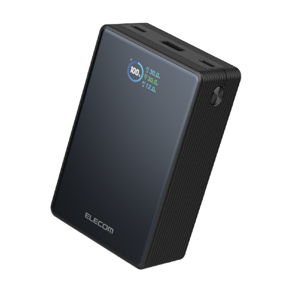 エレコム 半固体モバイルバッテリー(20000mAh/67W) ブラック DE-C87-20000BK
