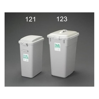 エスコ ダストボックス 蓋付 35L FCY1022-EA995CA-121