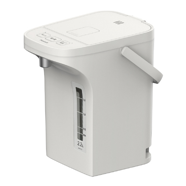 ピーコック 電気ポット(電動給湯式)早沸きタイプ アッシュホワイト WMR-22