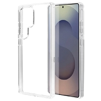 ラスタバナナ Galaxy S25 Ultra用RHINOX ハイブリッドケース TPU×アクリル クリア 8756GS25UHACL