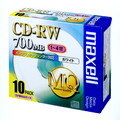 マクセル CD-R CDRW80PWS1P10S