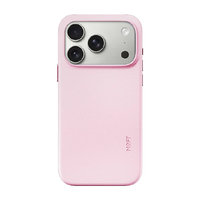 MOFT iPhone18 Pro用MOVASﾚｻﾞｰｹｰｽ ミルキーピンク MD020-1-I18P-LTPK
