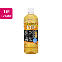 伊藤園 健康ミネラルむぎ茶 黒豆麦茶 650mL×24本 FCG496V