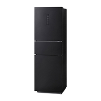 アイリスオーヤマ 【右開き】235L 3ドア 冷凍冷蔵庫 ブラック IRSN-HF24A-B