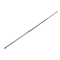 アイリスオーヤマ ステンレス物干し竿(ハンガー掛付き) 138～380cm FCF131S-N-SU-380H
