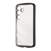 レイアウト Galaxy S24用Like standard 耐衝撃 精密設計 TPUソフトケース METAMORU ブラック RT-GS24TC13/BM